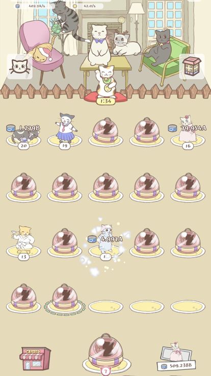 Cat's Room - Cat Merge游戏截图