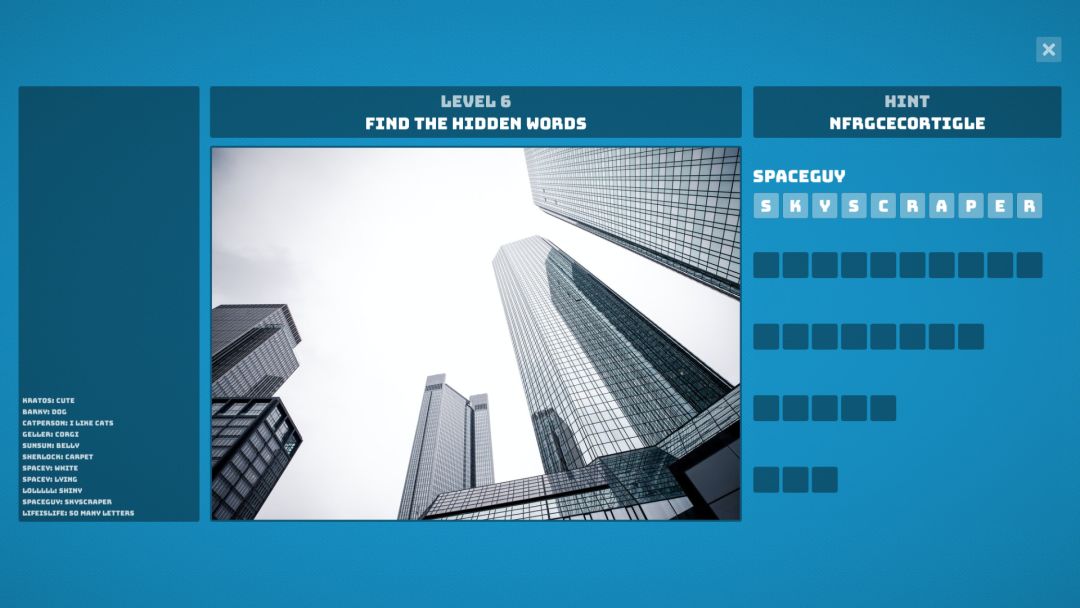 Hidden Words游戏截图