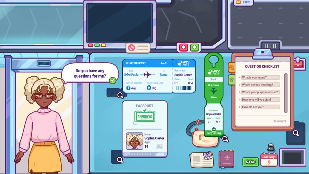 机场安检模拟器游戏截图