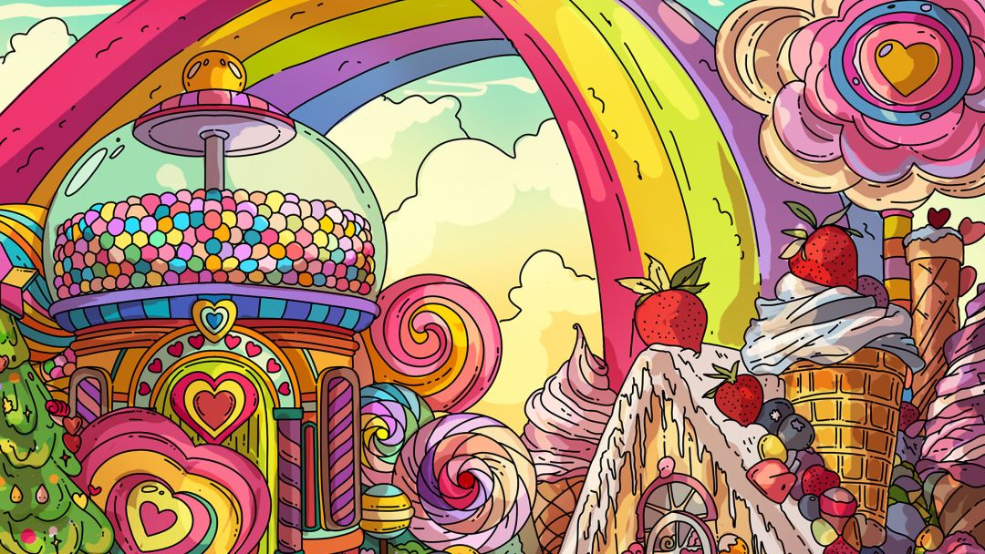 100 Candy Cats游戏截图