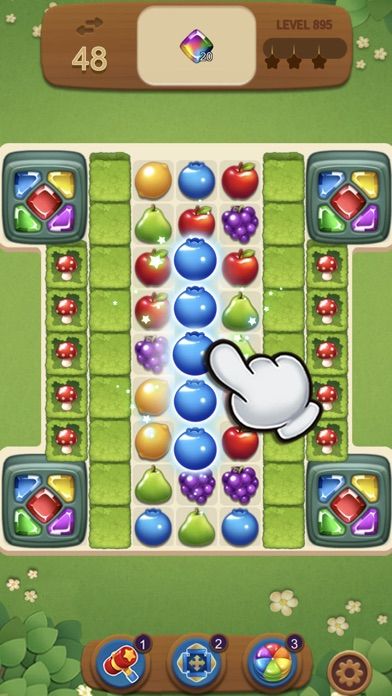 水果魔法：甜蜜拼图匹配游戏截图