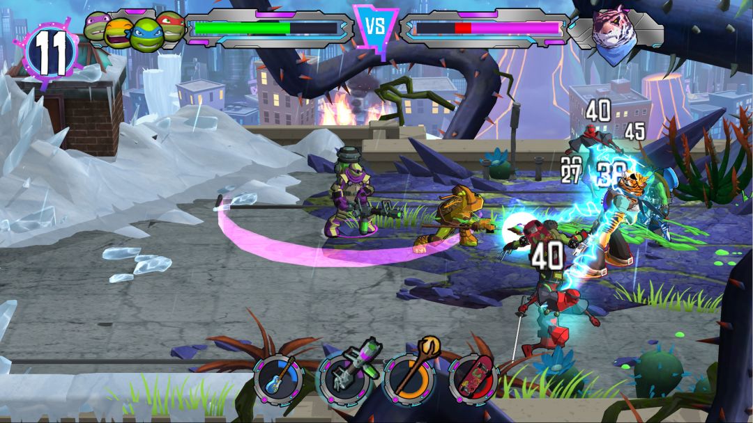 Teenage Mutant Ninja Turtles: Portal Power游戏截图
