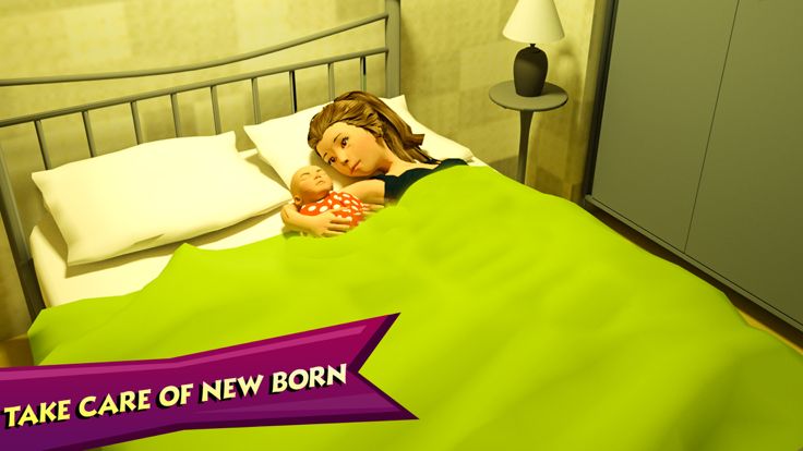 孕妈妈生活模拟器 Pregnant Mother Life游戏截图