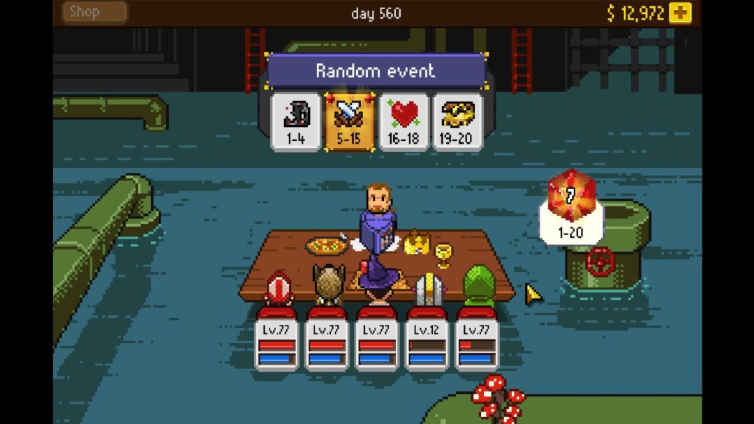 Knights of Pen and Paper +1 Edition游戏截图