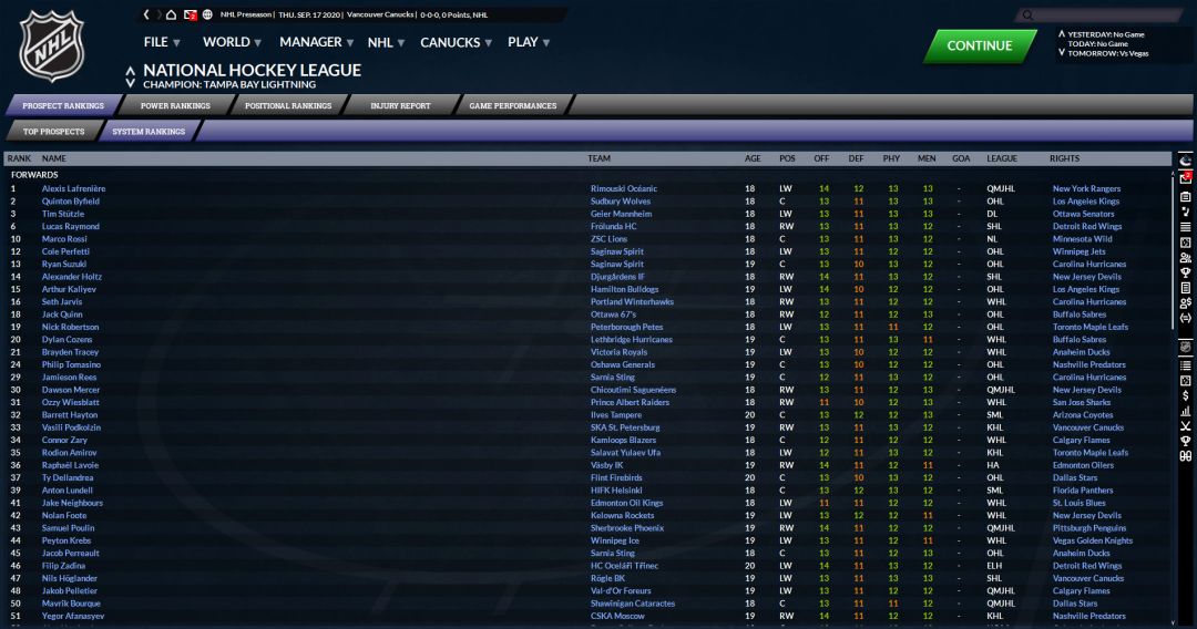 Franchise Hockey Manager 7游戏截图