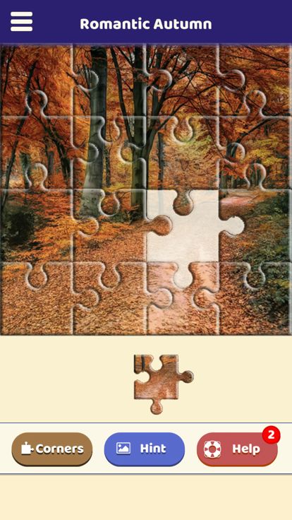 Romantic Autumn Puzzle游戏截图