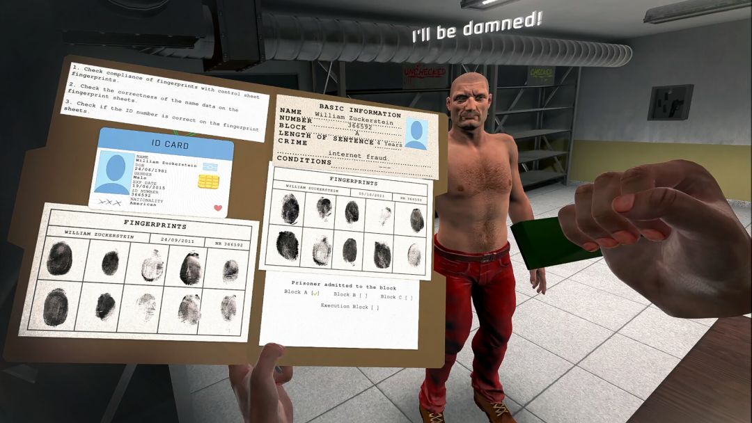 Prison Simulator VR游戏截图