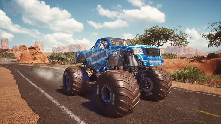 6x6 Off Road Monster Jam Truck游戏截图