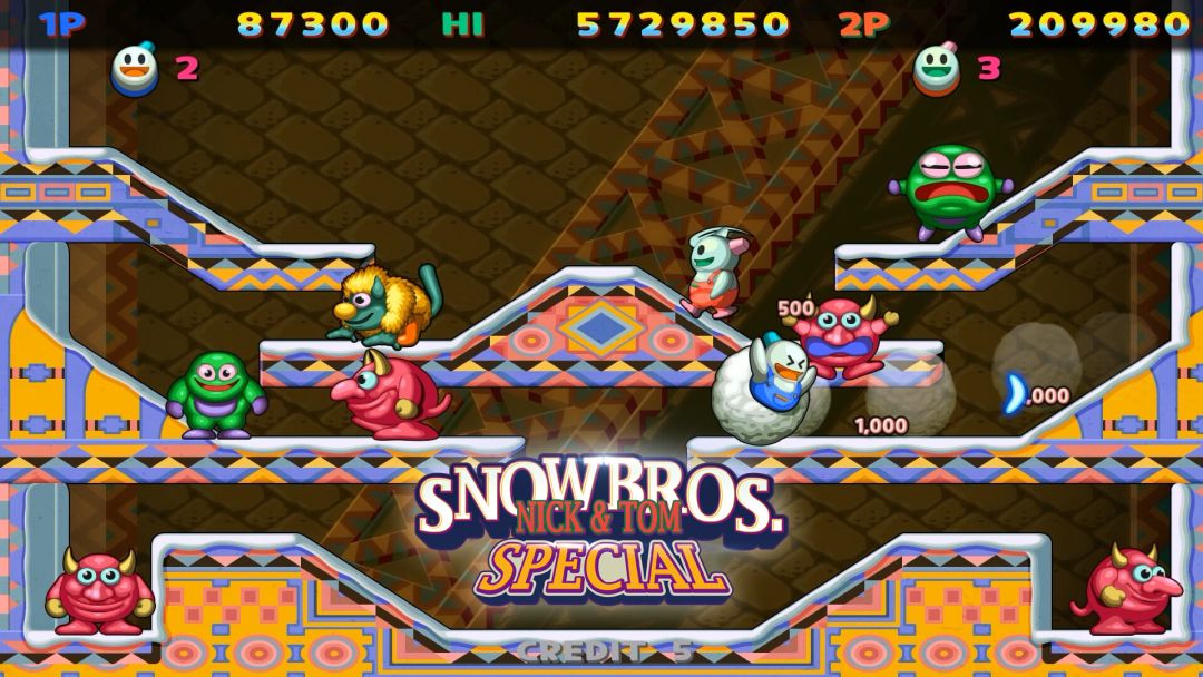 SNOW BROS. SPECIAL: ANNIVERSARY EDITION游戏截图