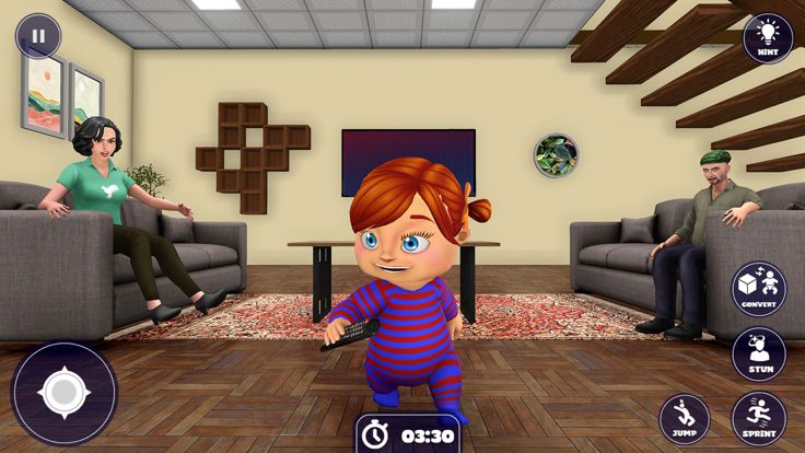 Hide And Seek Baby Prank Games游戏截图