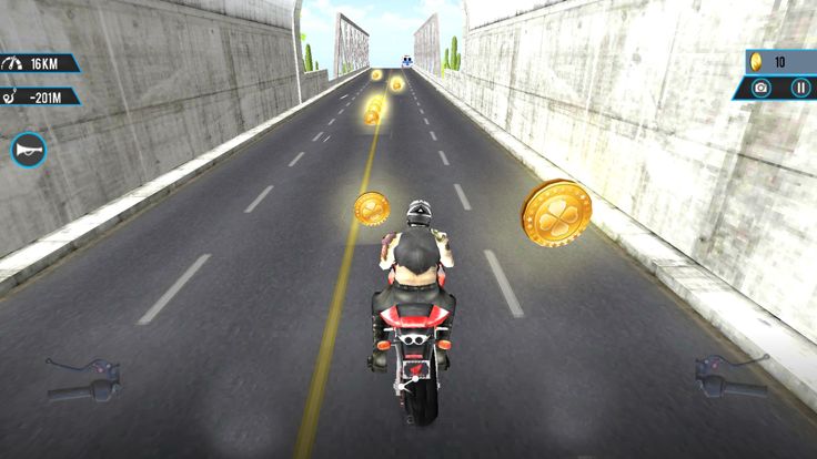 Racing in Moto : Bike Racer游戏截图