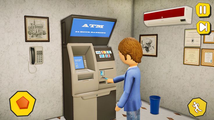 购物 购物中心 火柴人 家庭游戏截图