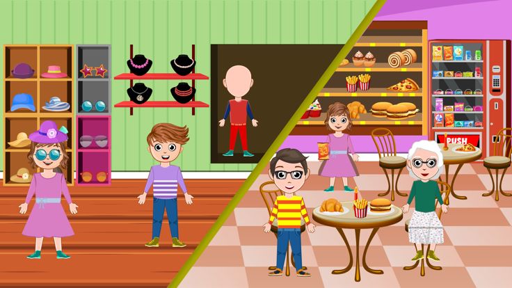 假装玩超市游戏截图