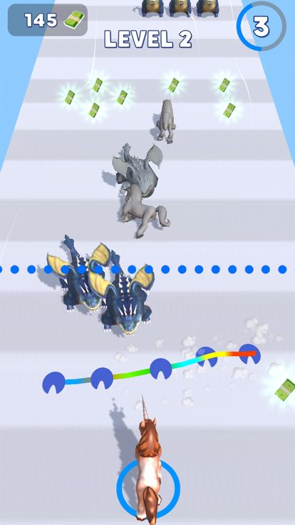 Monsters Vs Unicorns Fight游戏截图