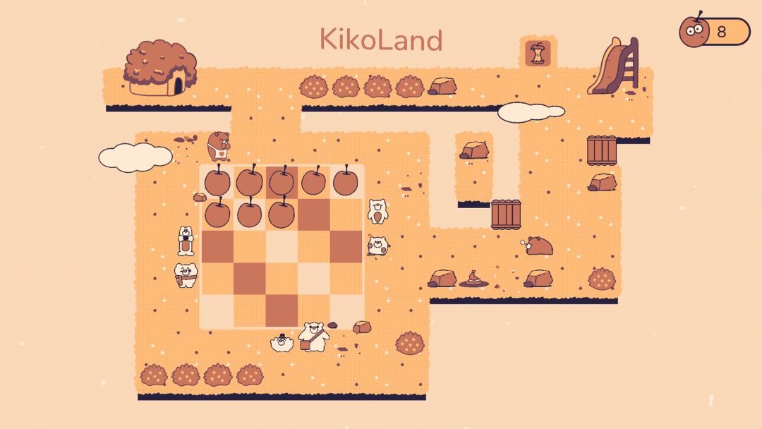 Kiko's Apple Adventure游戏截图
