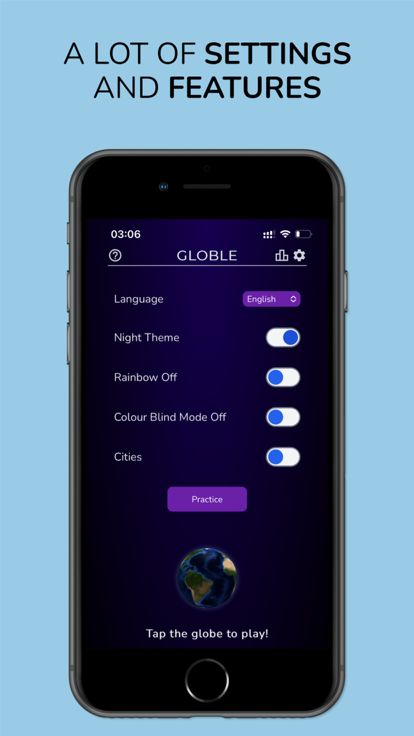 Globle - Country Guess Game游戏截图