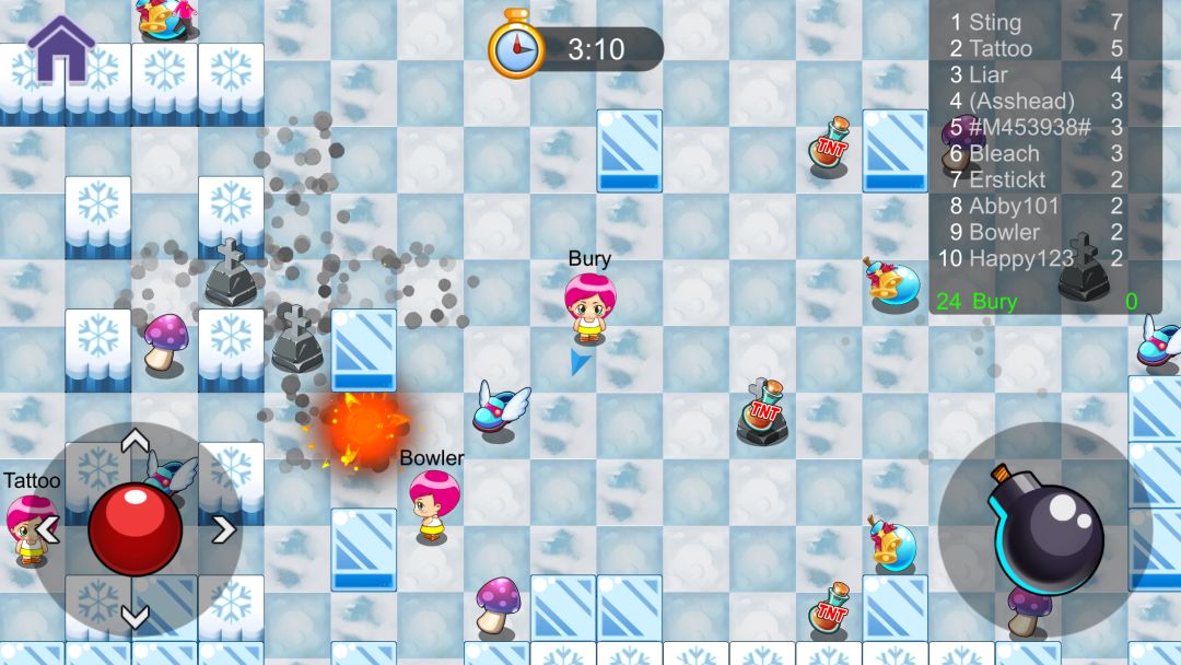 战斗吧！炸弹人游戏截图