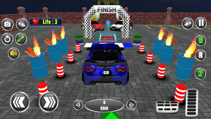 Modern Car Parking School Game游戏截图