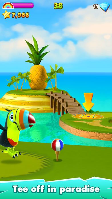 Golf Island游戏截图