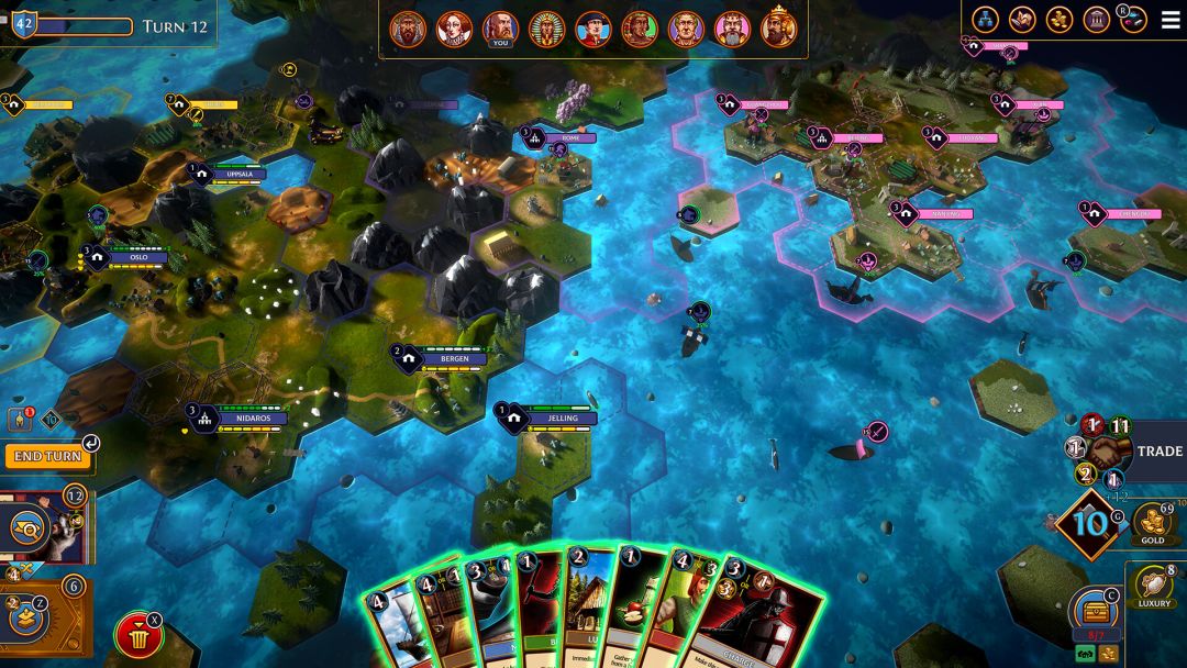 帝王牌局：古国纷争游戏截图