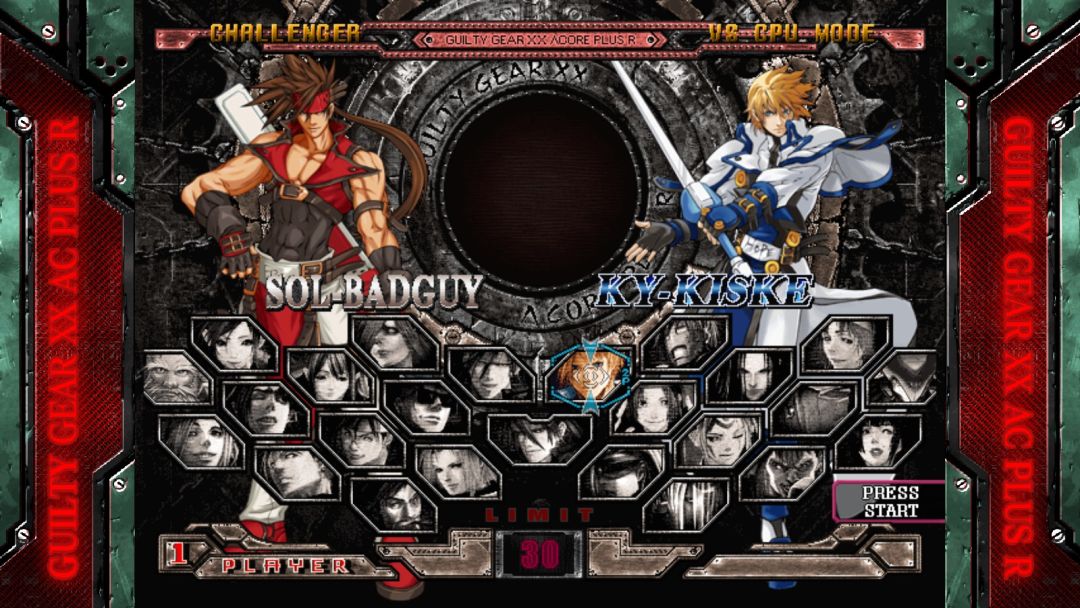 GUILTY GEAR XX ACCENT CORE PLUS R游戏截图
