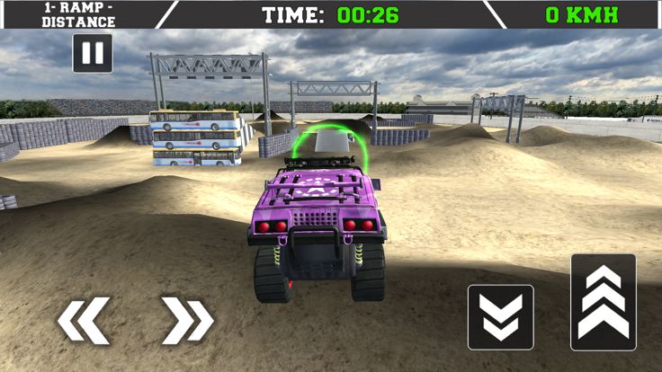 Monster Truck Offroad Driving游戏截图