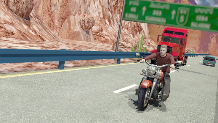 Moto Racer 3d With Traffic游戏截图