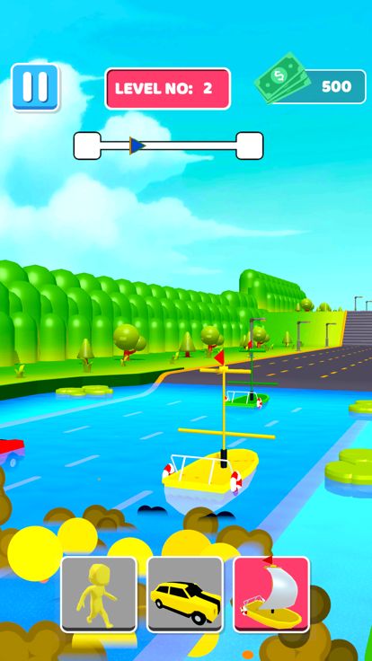 Shape Shifting Race Games 2023游戏截图