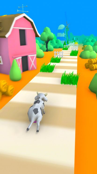 Cow Runner 3D游戏截图