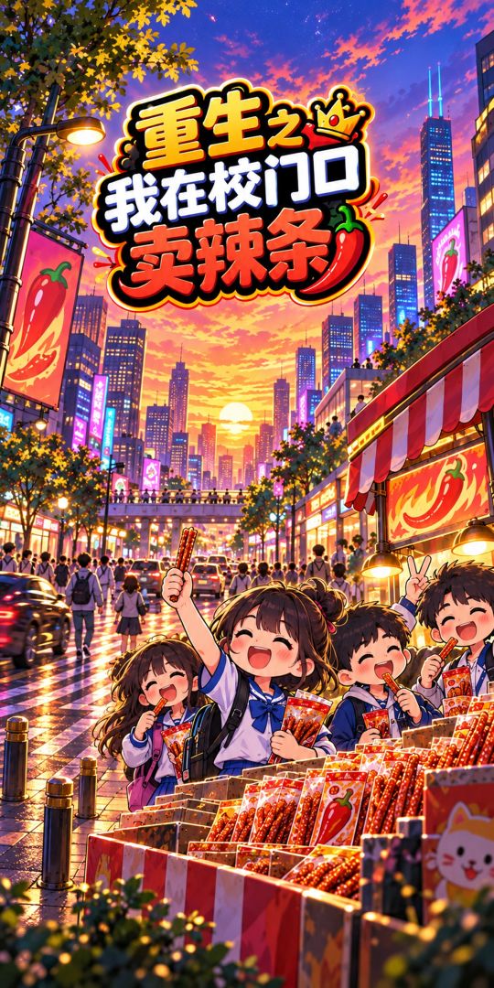 重生之我在校门口卖辣条游戏截图