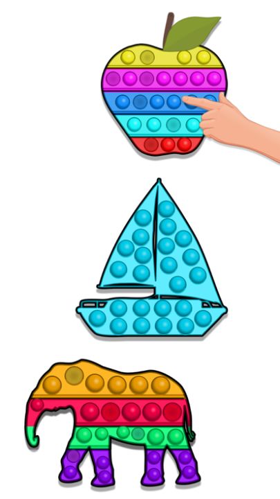 泡泡弹出我们:烦躁的弹出它游戏截图