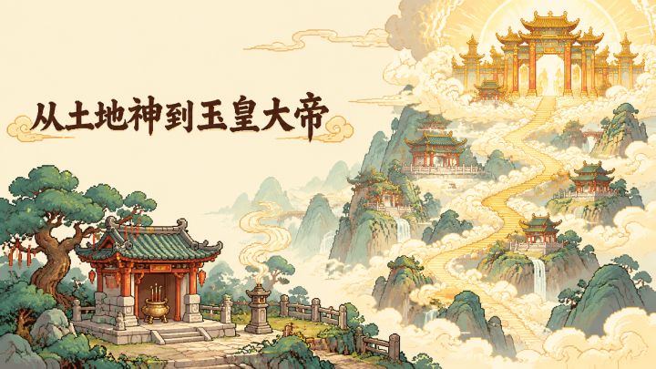 从土地神到玉皇大帝 封面