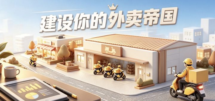 建设你的外卖帝国 封面
