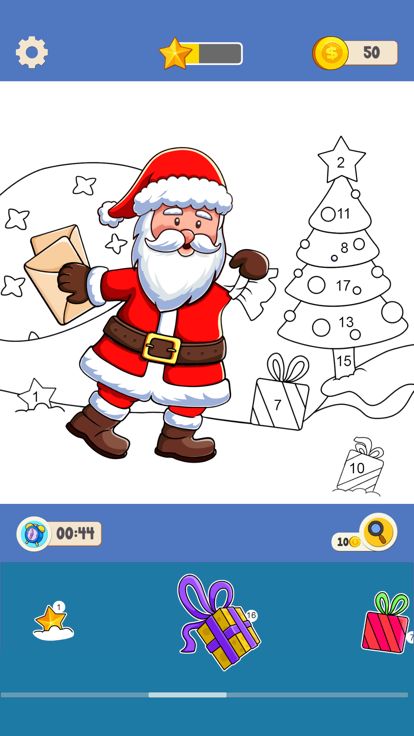 Sticker Puzzle - Coloring Book游戏截图