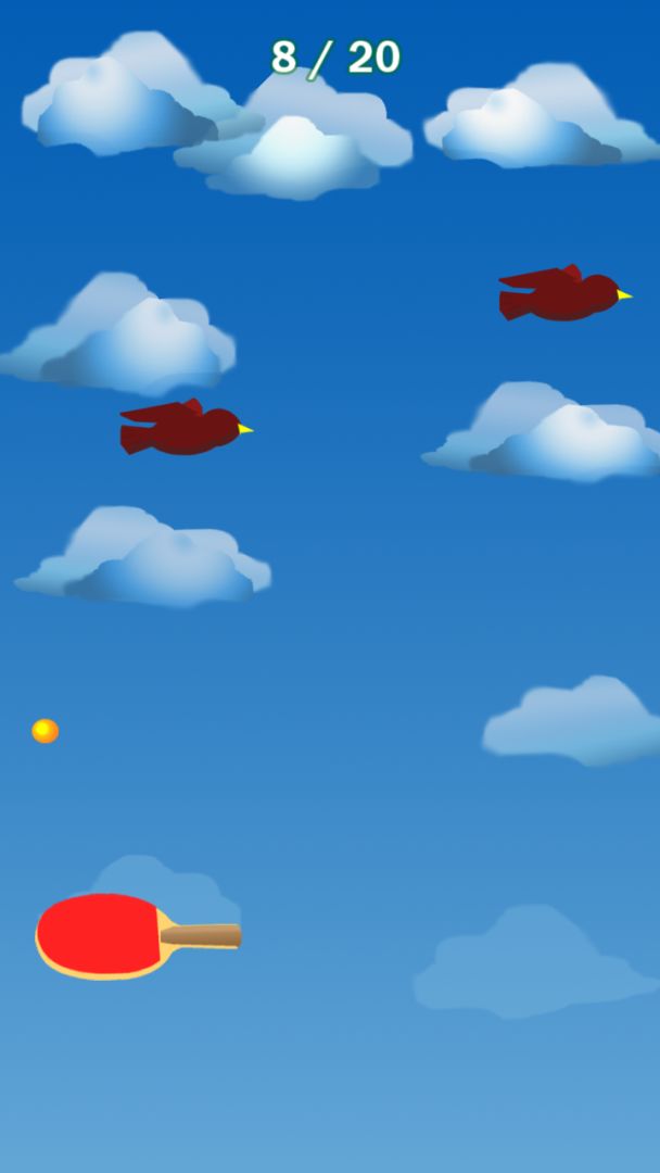 弹跳乒乓游戏截图