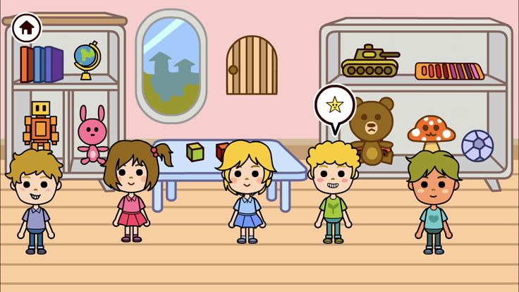 脑洞小镇世界 - 过家家游戏游戏截图
