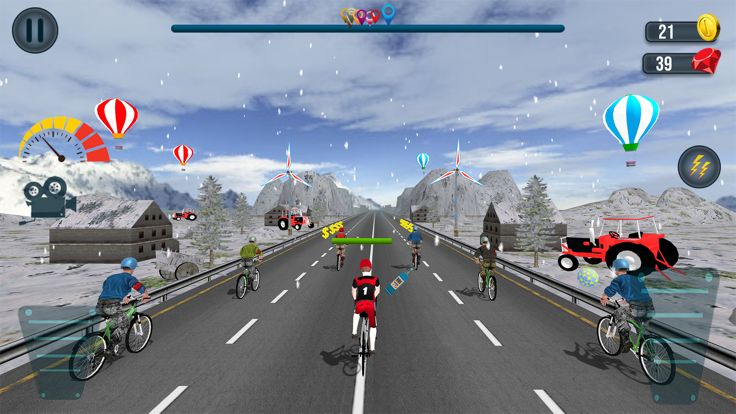自行车特技：小轮车自行车游戏游戏截图