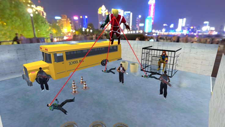 Superhero vs kidnapers游戏截图