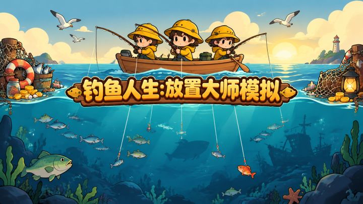 钓鱼人生:放置大师模拟 封面