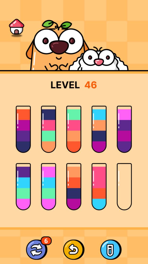 瓶子倒水游戏截图