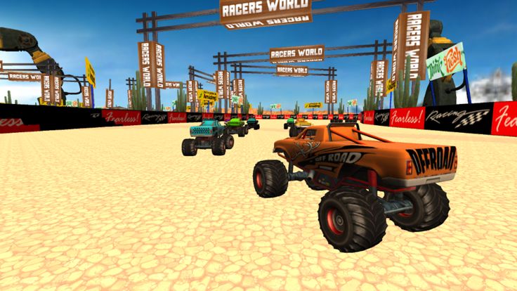 MONSTER TRUCK OFFROAD STUNT 3D游戏截图