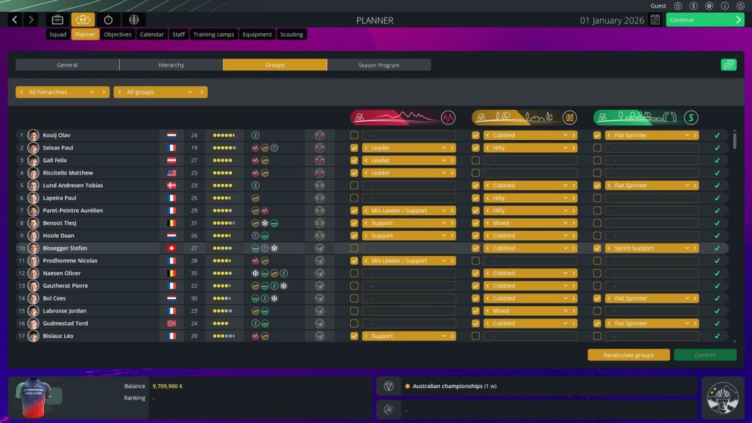 Pro Cycling Manager 26游戏截图