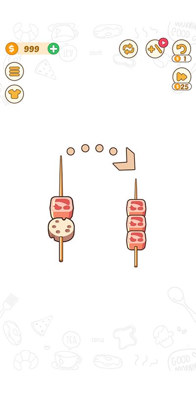 BBQ排序拼图游戏截图