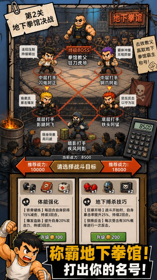 我在末日打黑拳游戏截图
