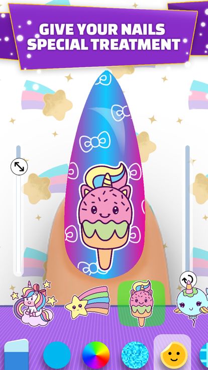 Girls Nail Salon: Paint,Polish游戏截图