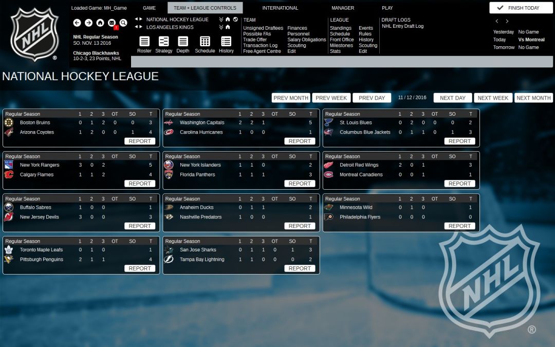 Franchise Hockey Manager 3游戏截图