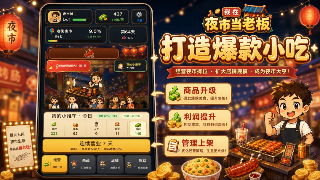 我在夜市当老板游戏截图