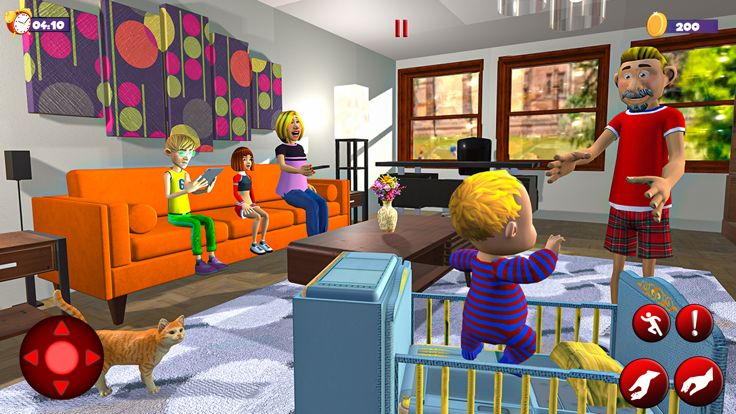 虚拟 婴儿 爸爸 模拟器游戏截图