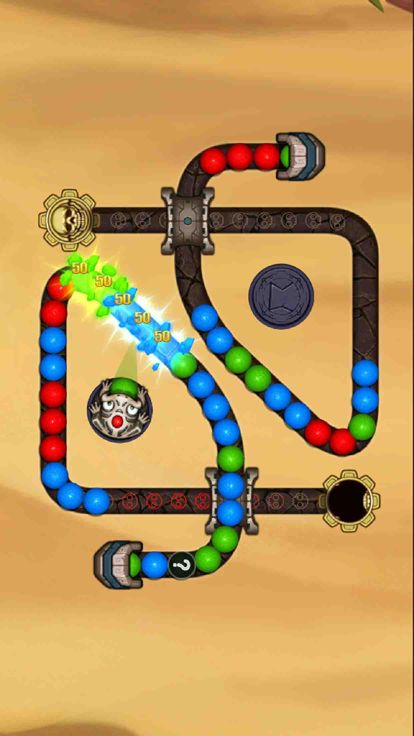 祖马传奇 - 玛雅青蛙弹珠历险记游戏截图