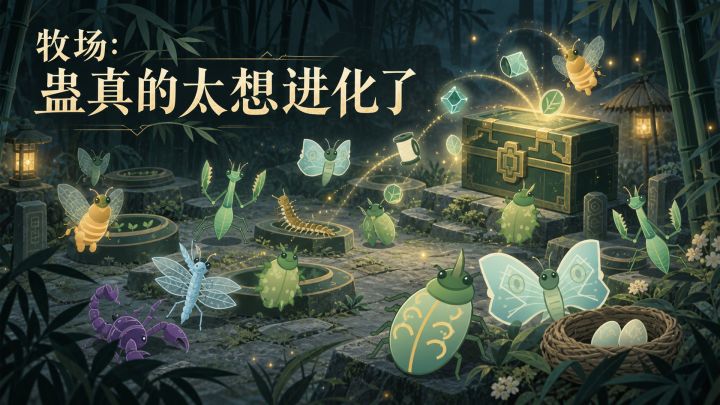 牧场：蛊真的太想进化了 封面